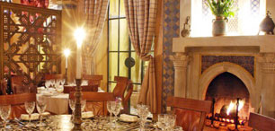 Table au coin du feu au Dar Yacout