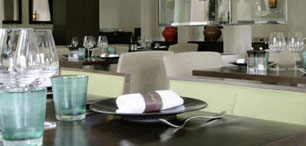 La table du Leroy's Kfé Marrakech