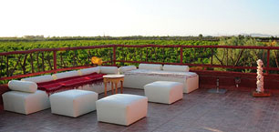 La terrasse au Jnan Loft Marrakech